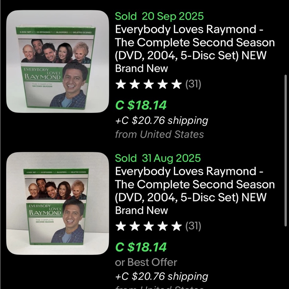 Everybody Loves Raymond The Complete Second Season / DVD Boxset / 2004 / NEW - Picture 5 of 5